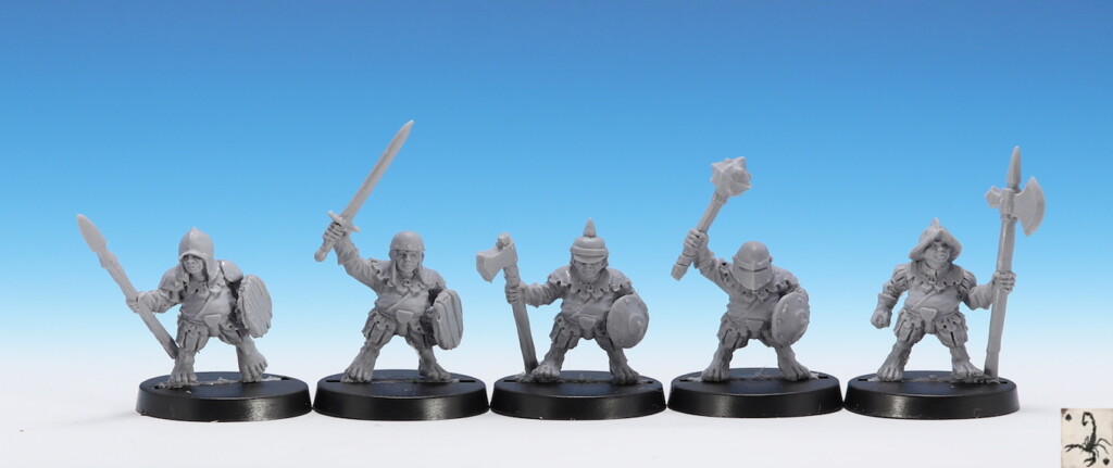 Halfling team | Black Scorpion Miniatures